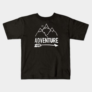 Adventure Mountains Wanderlust Kids T-Shirt